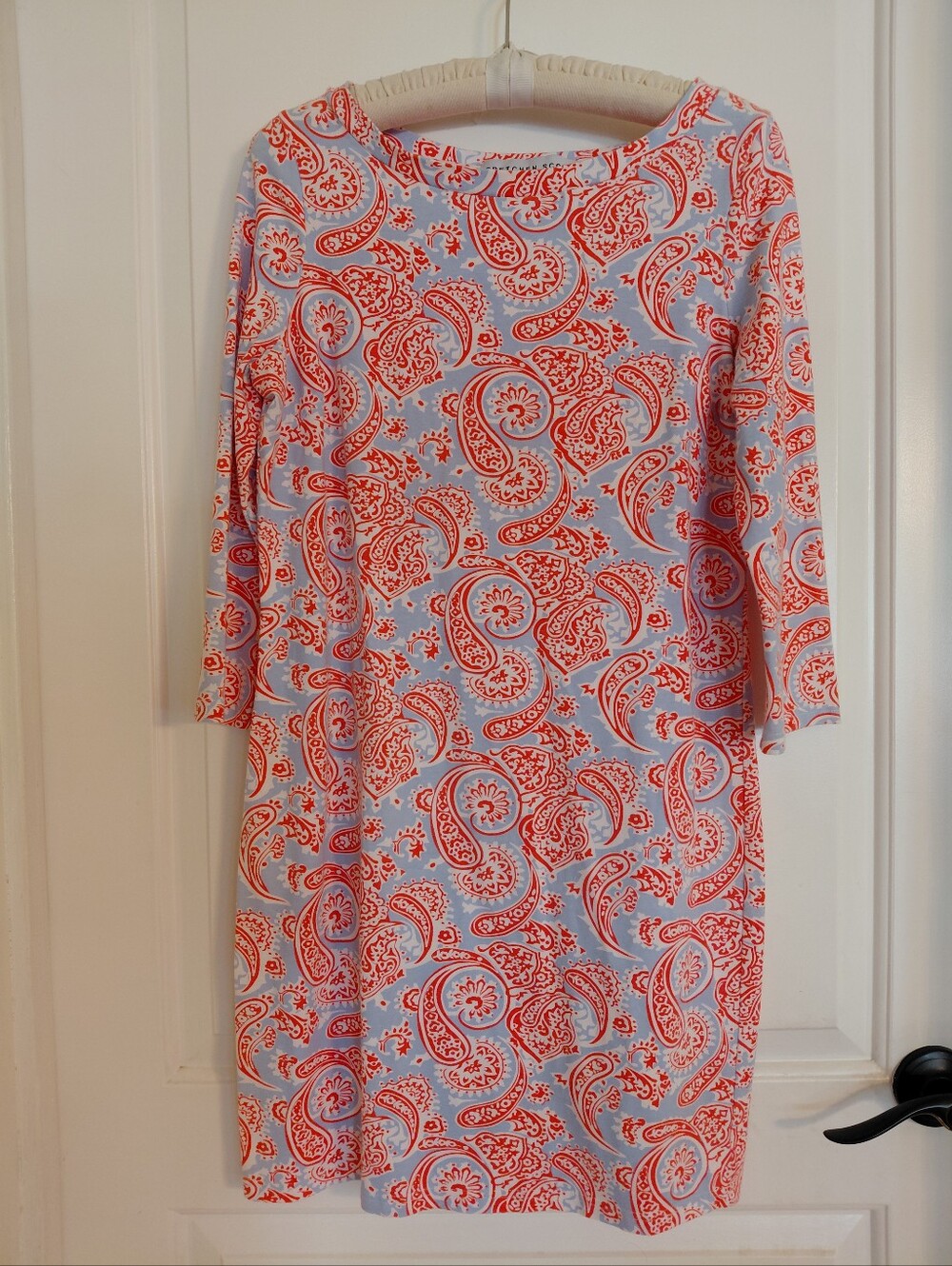 Dress - Gretchen Scott Paisley Print Cotton Spandex S